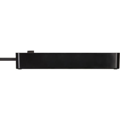 Brennerstuhl ecolor 4-kierunkowa listwa zasilająca z 2 złączami do ładowania USB, listwa zasilająca (czarna, 2x USB-C)