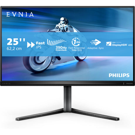 Monitor do gier Philips Evnia 25m2n5200u 24,5 (czarny, HDMI, Display Port, 390 Hz (OC))