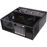 Obudowa Silverstone Grandia GD07B HTPC (czarna | 2x USB-A)