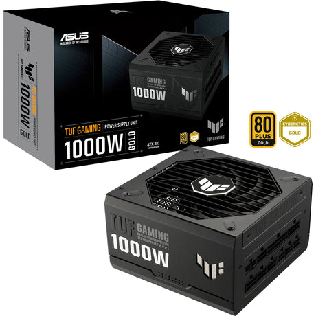 Modułowy zasilacz Asus Tuf Gaming Gold o mocy 1000 W (czarny, 1x 12vhpwr, 4x pcie)
