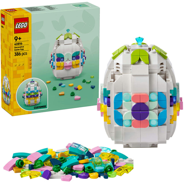 Lego Zabawka konstrukcyjna do dekorowania jajek wielkanocnych (40816)