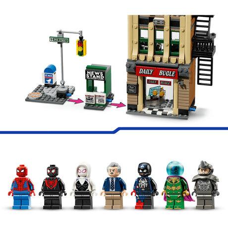 Lego Super Heroes 76342 Marvel Spider-Man kontra Mysterio: codzienna trąbka