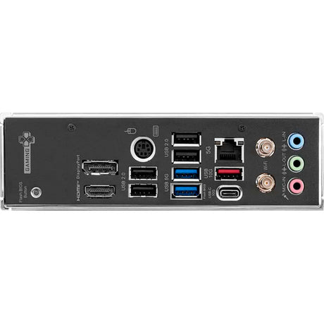 Msi z890 gaming plus wifi6e socket 1851 moederbord (zwart, raid, 5 gb-lan, wi-fi 6e, bt, sound, atx)