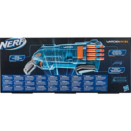 Pistolet blasterowy Nerf Hasbro Nerf Elite 2.0 Warden DB-8