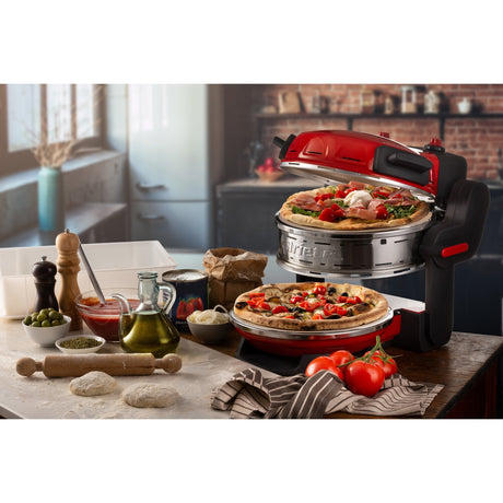 Podwójny piec do pizzy Ariete 0927 00 (czerwony)