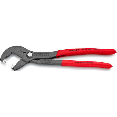 Szczypce do opasek zaciskowych Knipex 85 51 250 c (czerwone)