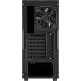 Obudowa midi tower Sharkoon s25-w (czarna | 2x USB-A | okienko)