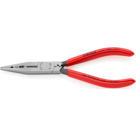 Szczypce do przewodów Knipex, czarne, fosforanowane z powłoką z tworzywa sztucznego 160 mm - 1301160