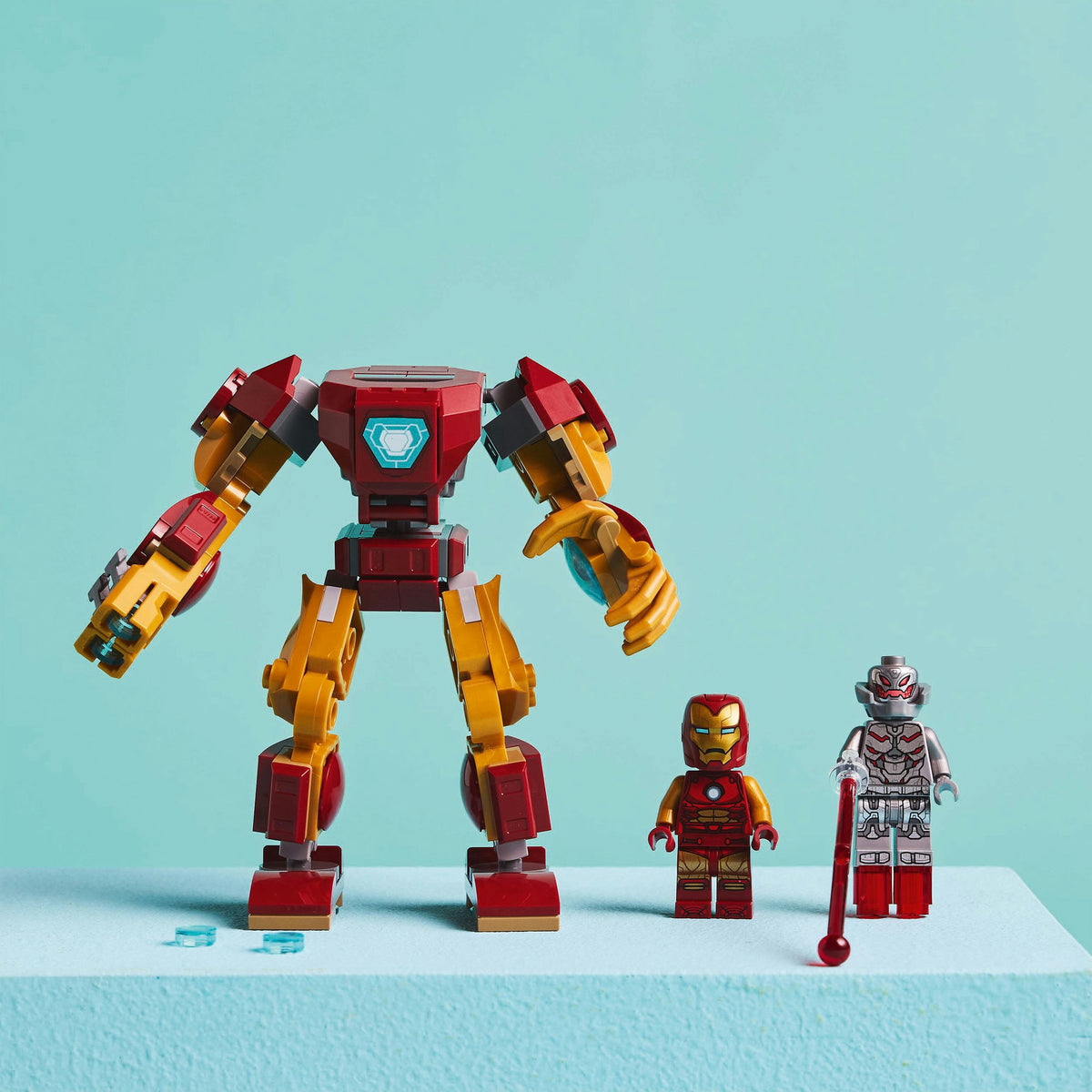 Zestaw Lego® Marvel: Mech Iron Mana kontra Ultron — 76307