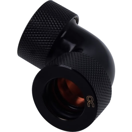 Alphacool eiszapfen 16mm złącze HT złącze L połączenie 90° (czarne)