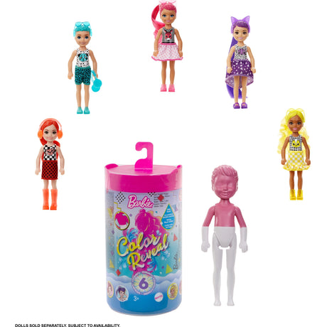 Kolorowa odsłona Barbie - lalka Chelsea (produkt asortymentowy)