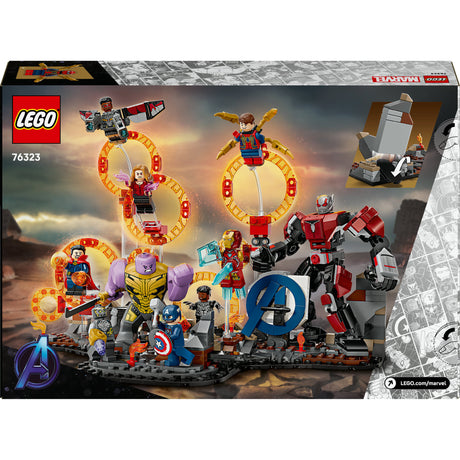 Lego® Marvel Avengers: zestaw do budowania ostatecznej bitwy — 76323