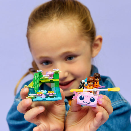 Lego Friends Zestaw do budowania łodzi przygodowej z Aksolotlem – zabawka – 42681