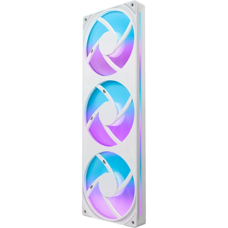 Wentylatory rdzeniowe Nzxt f360 rgb (białe, 3 sztuki, 360 x 120 x 26 mm)
