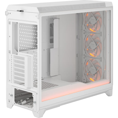 Fractal design meshify 3 xl ambient pro rgb obudowa typu big tower (biały | 2x usb-a | 1x usb-c | rgb | szkło hartowane)