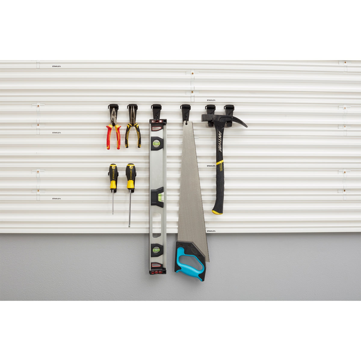 Zestaw haczyków Stanley Track Wall®, mały, 8 sztuk