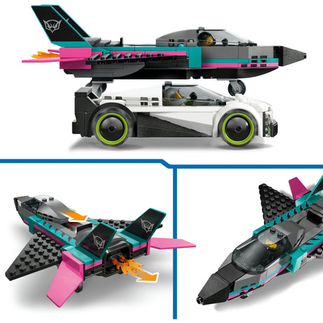 Lego city świetne pojazdy 60489 odrzutowiec kontra samochód sportowy