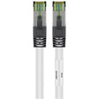Kabel sieciowy Goobay kat. 8.1 s ftp (biały, 0,5 metra)