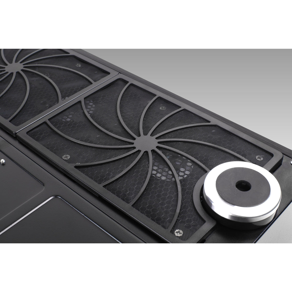 Obudowa Silverstone Grandia GD07B HTPC (czarna | 2x USB-A)