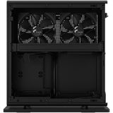 Czarna obudowa mini tower Fractal Design Ridge (czarna | 2x USB-A | 1x USB-C)
