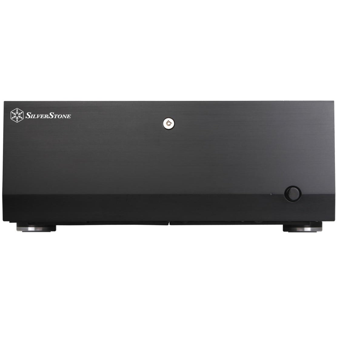 Obudowa Silverstone Grandia GD07B HTPC (czarna | 2x USB-A)