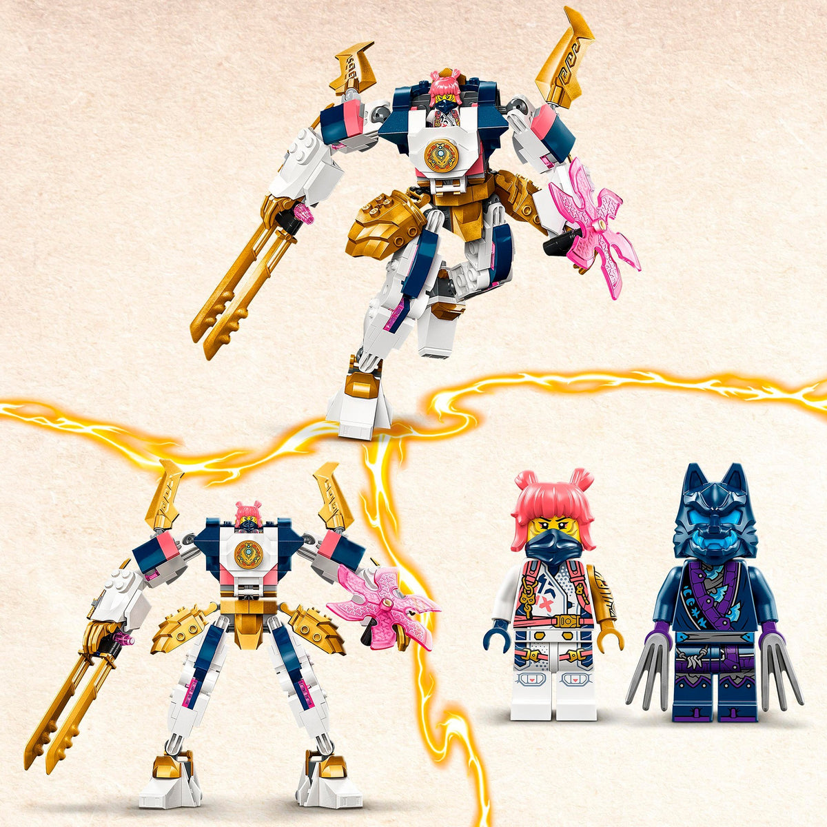 Lego Ninjago — zabawka konstrukcyjna Mecha Elemental Tech Sory (71807)
