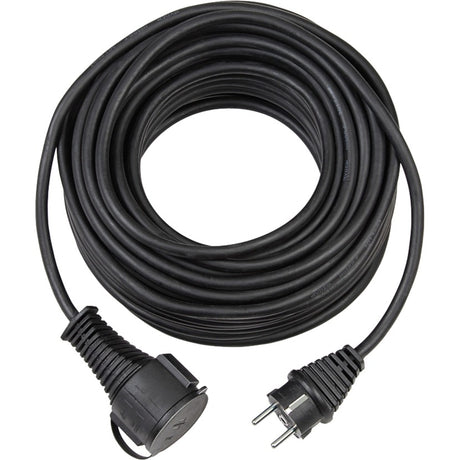 Przedłużacz Brennerstuhl brmaxx® (kabel 25 m, do krótkotrwałego użytku na zewnątrz IP44) 25 m czarny