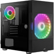 Obudowa mini tower Aerocool atomic v2 (czarna | 2x USB-A | okienko)