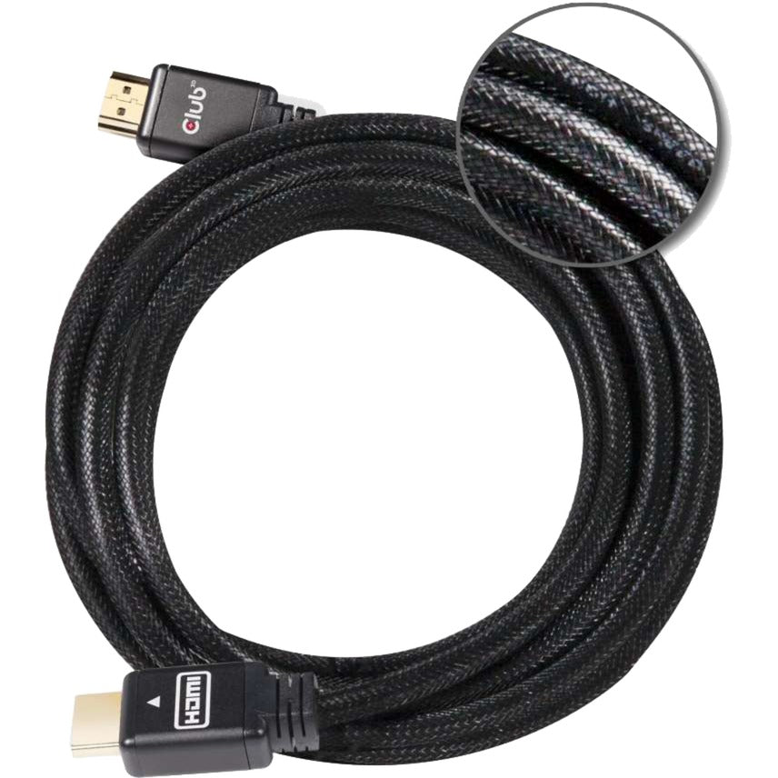 Kabel Club 3D HDMI 2.0 Redmere (czarny, 10 metrów, 4K 60 Hz)