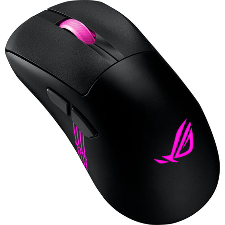 Mysz do gier Asus Rog Keris II Origin (czarna, 42 000 DPI, RGB, USB, 2,4 GHz, Bluetooth)