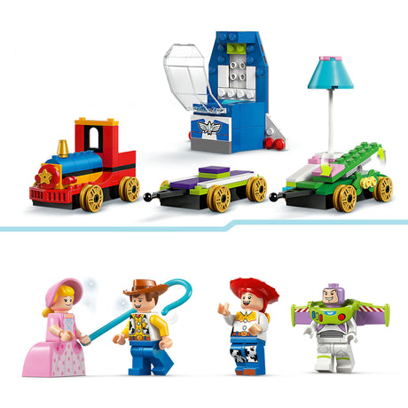 Zestaw Lego Disney i Pixar „Toy Story” – pociąg i samochodzik zdalnie sterowany – 43264