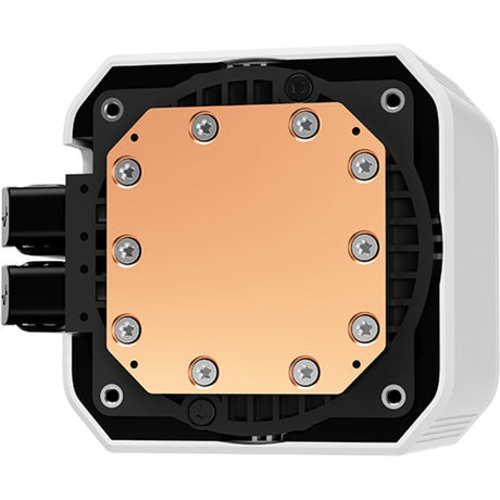 Chłodzenie wodne Deepcool mystique 240 argb (białe, 4-pinowe złącze wentylatora pwm)