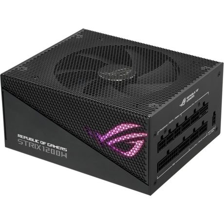 Modułowy zasilacz Asus rog strix gold aura Edition o mocy 1200 W (czarny, 1x 12vhpwr, 4x pcie)