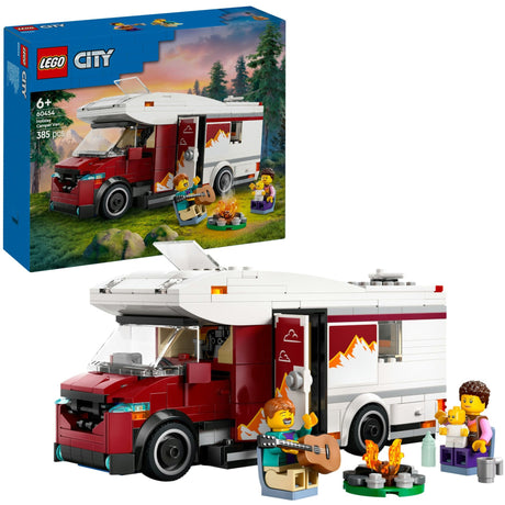 Zestaw pojazdów kempingowych Lego City Adventure — 60454