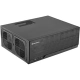 Obudowa Silverstone SST-GD09B-C HTPC (czarna | 1x USB-A | 1x USB-C)