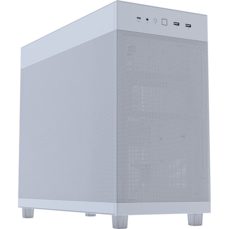 Asus Prime Ap303 - Obudowa Midi Tower z panelem siatkowym (biała | 2x USB-A | 1x USB-C)