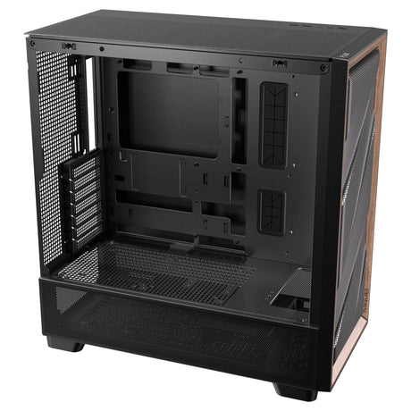 Obudowa Antec Flux Midi Tower (czarna | 2x USB-A | 1x USB-C | szkło hartowane)