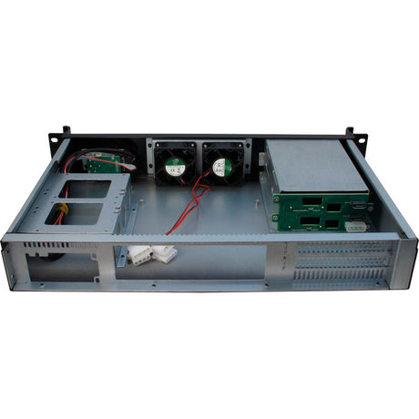 Obudowa rack Inter-tech 1.5u-1528l (czarna | 2x USB-A)