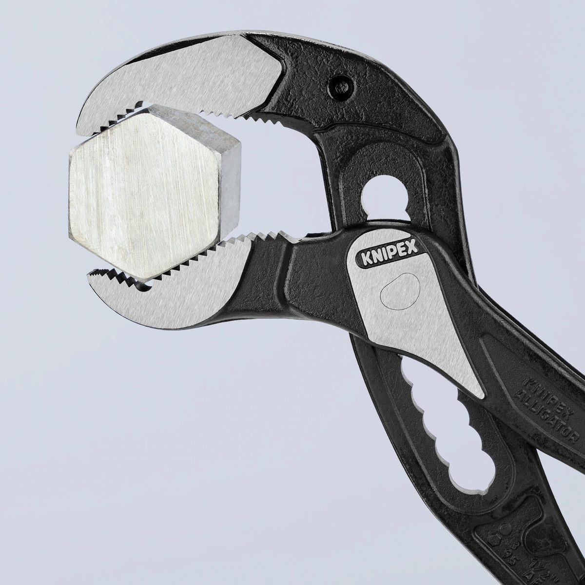 Szczypce do pomp wodnych Knipex Alligator XL 8801400 Szwedzkie szczypce do pomp wodnych (czarno-czerwone, 400 mm)