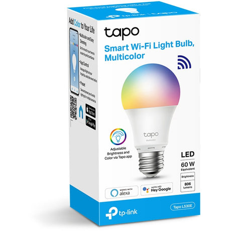 Inteligentna lampa LED Tp-link tapo l530e e27 - duża oprawa - kolor biały - WiFi - 1 szt.