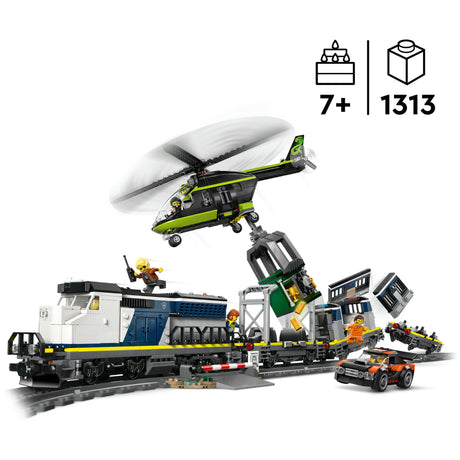 Lego ® City Napad na pociąg policyjny - zestaw zabawkowy - 60508