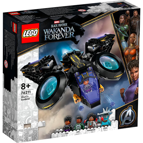 Lego Marvel - zabawka konstrukcyjna Sunbird Shuri (76211)
