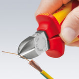 Szczypce boczne Knipex 70 06 180 szczypce tnące (żółte)