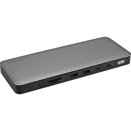 Stacja dokująca Kensington SD5760t (srebrno-czarna, Thunderbolt 4, USB-C, USB-A, HDMI, PD)
