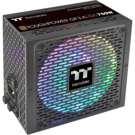 Modułowy zasilacz Thermaltake ToughPower GF3 ARGB Gen 5 EU o mocy 750 W (czarny, 4x PCIe)