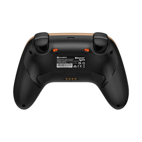 Wieloplatformowy bezprzewodowy kontroler gier Gamesir Nova 2 Lite Champion Edition (złoty czarny, przełącznik, PC, Android i iOS, Bluetooth 2,4 GHz USB)