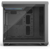 Fractal design torrent grey tg jasna odcień obudowy midi tower (szary | 2x USB-A | 1x USB-C | szkło hartowane)