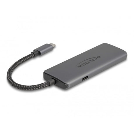 Delock Stacja dokująca USB Type-C 8k (ciemnoszary, HDMI, USB, PD 3.0 100 W)