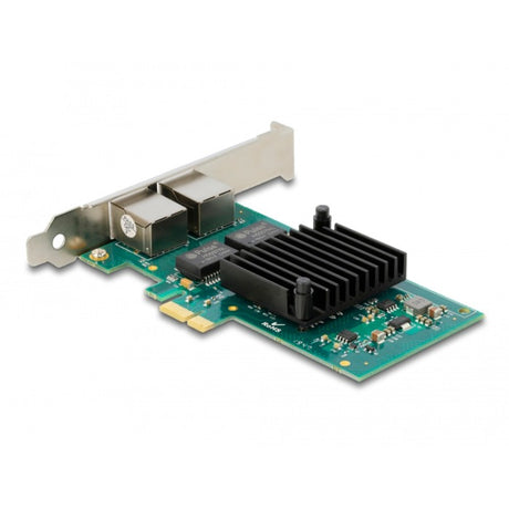 Delock Karta pci express x1 2 x karta sieciowa gigabit rj45 lan i350