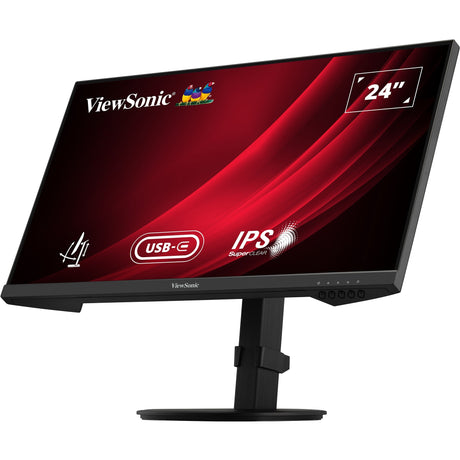 Monitor Viewsonic vg2409-mhdu-2 24 (czarny, 1x HDMI, 1x Display Port, USB-C, USB-A, USB-B, 100 Hz)